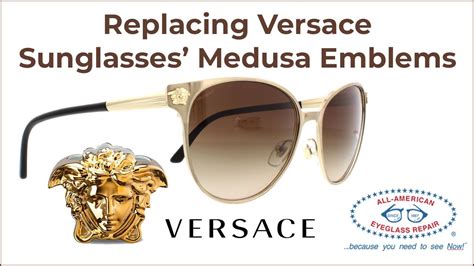 versace sunglasses replacement parts|replace versace sunglass lenses.